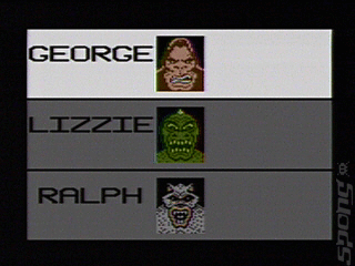 Rampage - Atari 7800 Screen