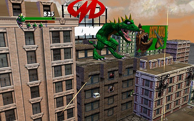 Rampage: Total Destruction - PS2 Screen