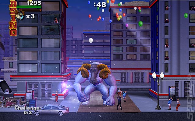 Rampage: Total Destruction - PS2 Screen