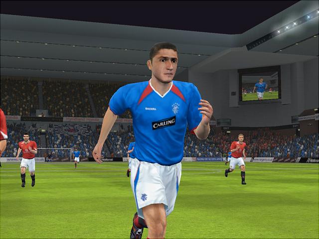 Rangers Club Football 2005 - Xbox Screen