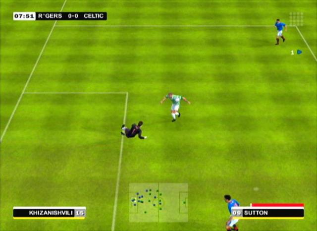 Rangers Club Football 2005 - PS2 Screen