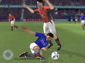 Rangers Club Football - PS2 Screen