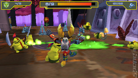 Ratchet & Clank: Size Matters - PSP Screen