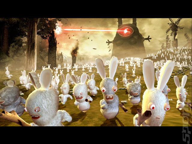 Rayman Raving Rabbids - PC Screen