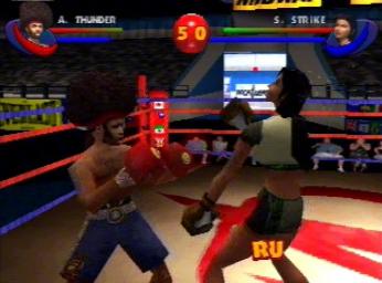 Ready 2 Rumble Boxing Round 2 - PlayStation Screen
