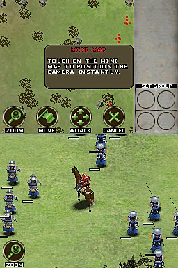 Real Time Conflict: Shogun Wars - DS/DSi Screen