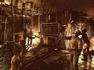 Resident Evil Zero - GameCube Screen