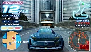 Ridge Racer - PSP Screen