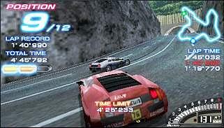 Ridge Racer - PSP Screen