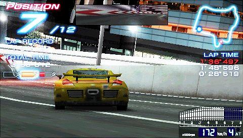 Ridge Racer - PSP Screen