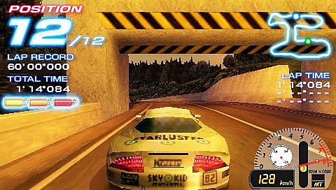 Ridge Racer - PSP Screen