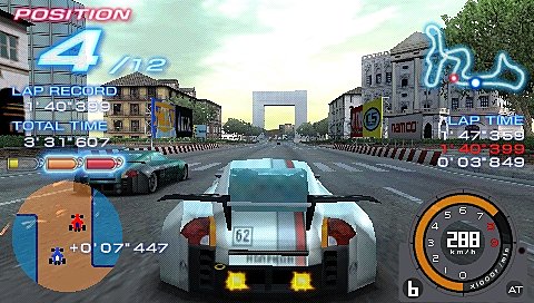 Ridge Racer - PSP Screen