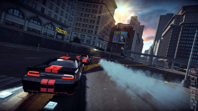 Ridge Racer Unbounded Editorial image