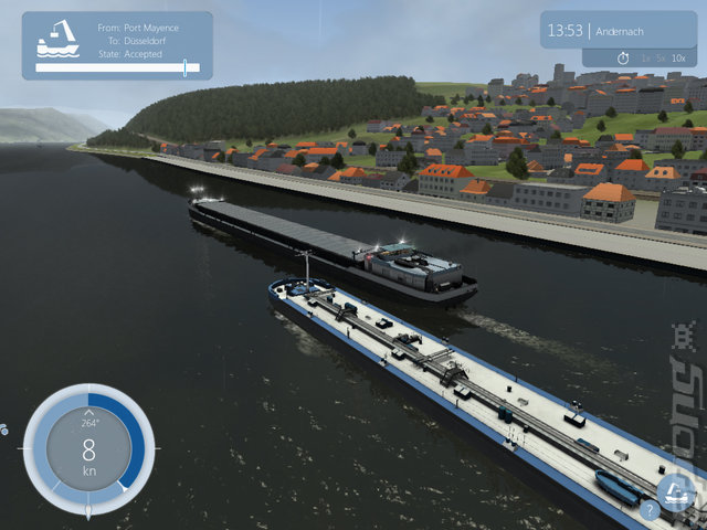 River Master: Inland Waterway Transport - PC Screen