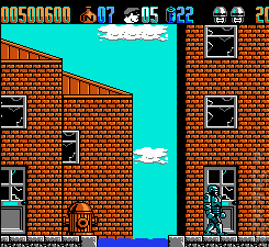 RoboCop 2 - NES Screen