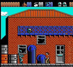 RoboCop 2 - NES Screen