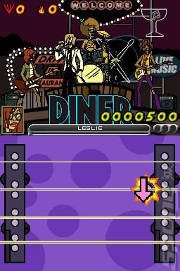 Rock Revolution - DS/DSi Screen