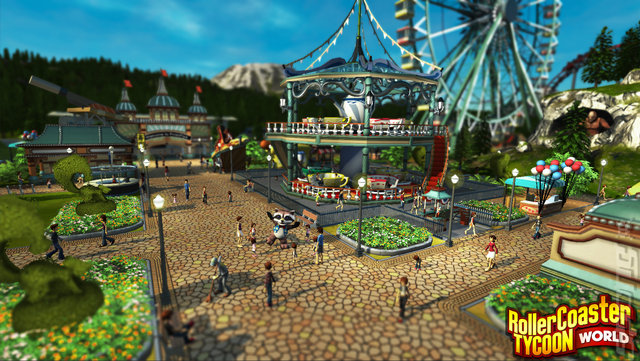 RollerCoaster Tycoon World - PC Screen