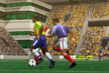 Ronaldo V-Football - PlayStation Screen