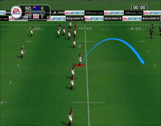 Rugby 2005 - Xbox Screen