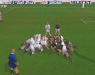 Rugby - PS2 Screen