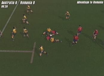 Rugby - PS2 Screen