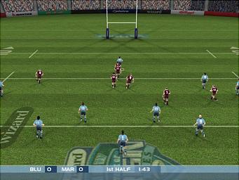 Rugby League - PC Screen