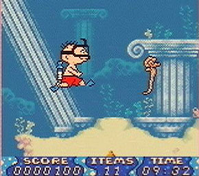 Rugrats: Time Travellers - Game Boy Color Screen