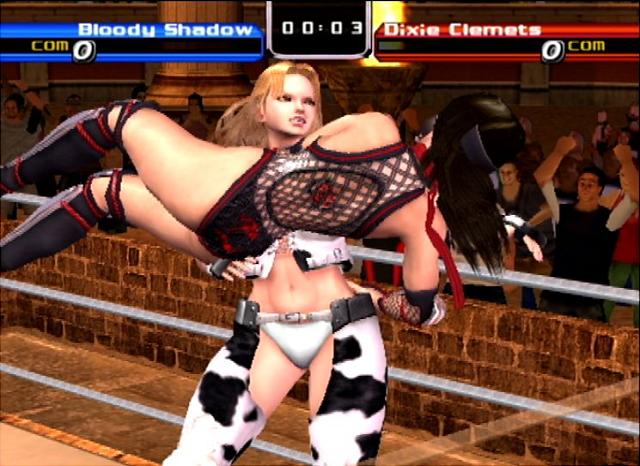 Rumble Roses - PS2 Screen