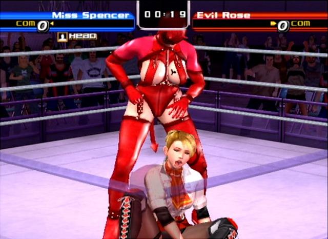 Rumble Roses - PS2 Screen