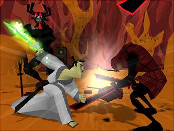 Samurai Jack: The Shadow of Aku - PS2 Screen