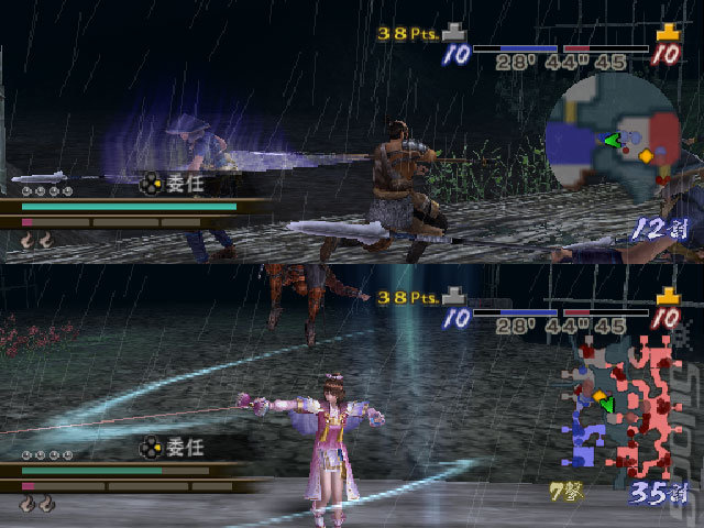 Samurai Warriors 2 Empires - PS2 Screen