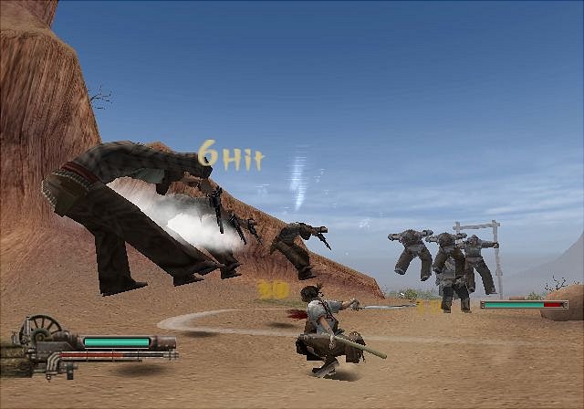 Samurai Western - PS2 Screen