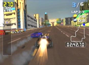 San Francisco Rush 2049 - Dreamcast Screen