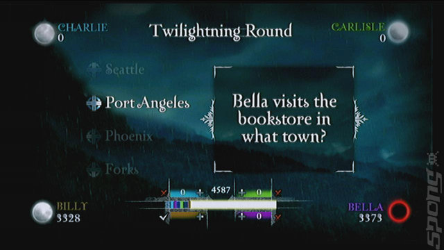 Scene It? Twilight - Wii Screen