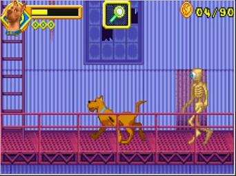 Scooby Doo 2: Monsters Unleashed - GBA Screen
