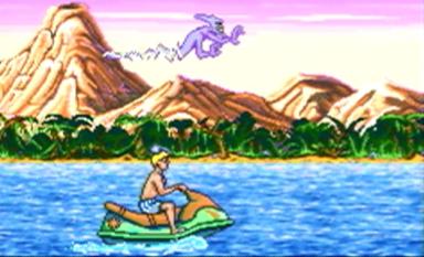 Scooby Doo and the Cyber Chase - GBA Screen