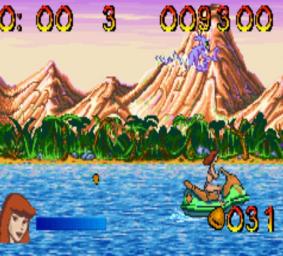 Scooby Doo and the Cyber Chase - GBA Screen