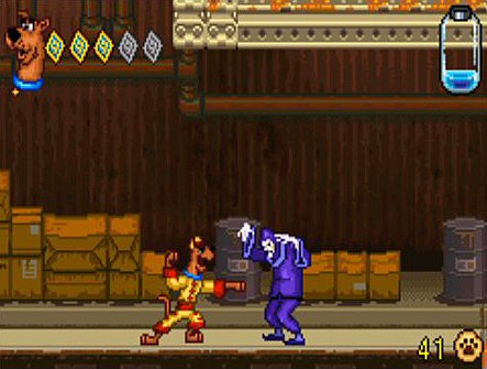 Scooby Doo! Unmasked - GBA Screen