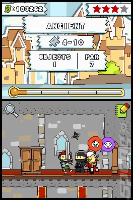 Scribblenauts - DS/DSi Screen