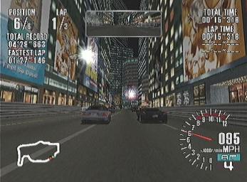 Sega GT - Dreamcast Screen