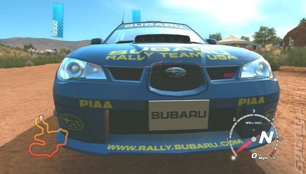 SEGA Rally - PC Screen