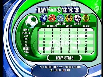 Sega Soccer Slam - Xbox Screen