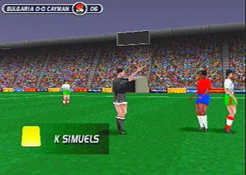 Sensible Soccer - PlayStation Screen