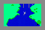 Shoot the Rapids - C64 Screen