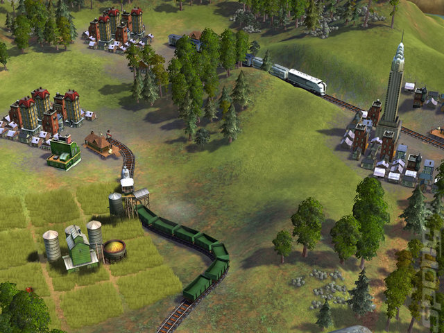 Sid Meier's Railroads! - PC Screen