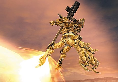 Silent Line: Armored Core - PS2 Screen