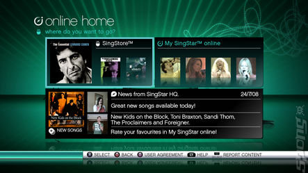 SingStar Vol. 3 - PS3 Screen