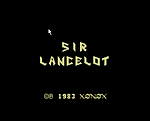 Sir Lancelot - Colecovision Screen