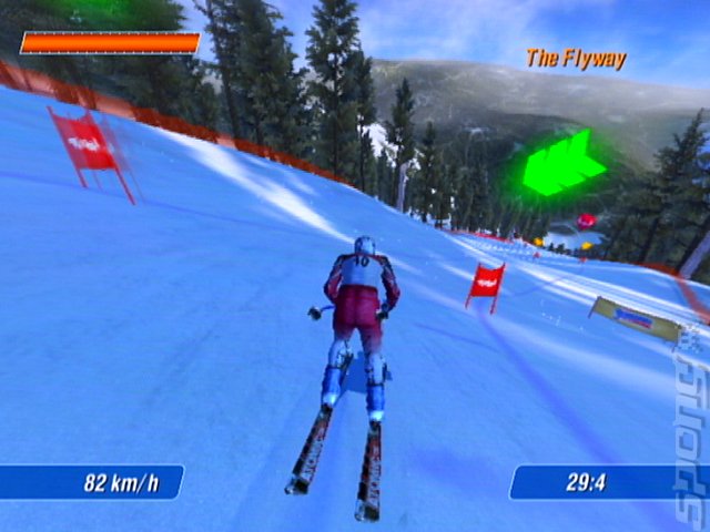 Ski Racing 2006 - Xbox Screen